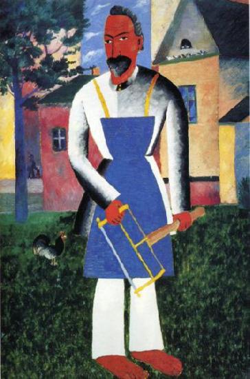 Kazimir Malevich On Vacation oil painting image